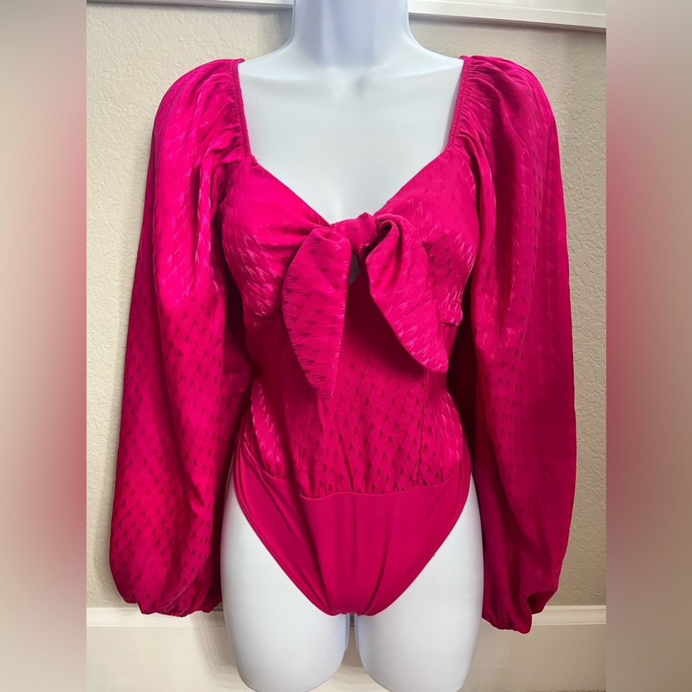 Express Pink Bodysuit Size M